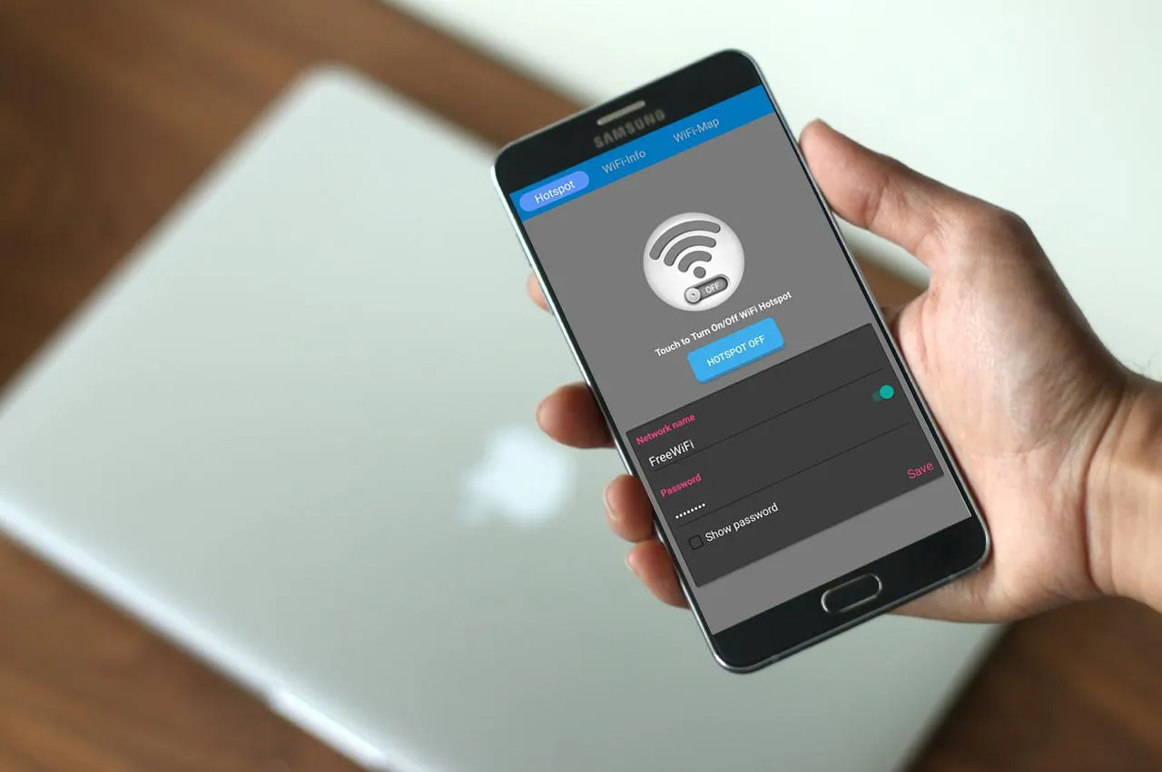 Wifi Hotspot Portable Anywhere | Indus Appstore | Screenshot