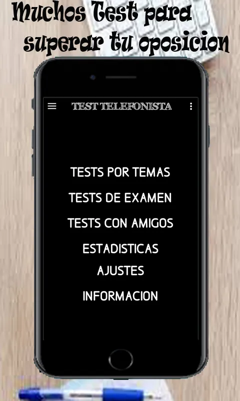 Test oposicion telefonista | Indus Appstore | Screenshot