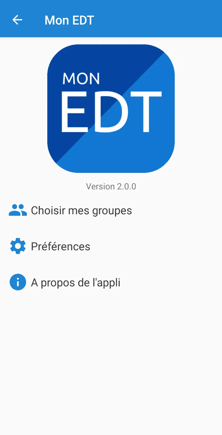 Mon EDT - Emploi du temps UCA | Indus Appstore | Screenshot