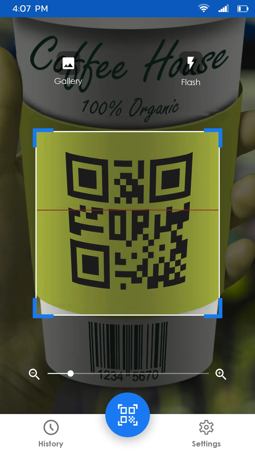 QR Code Reader & Generator | Indus Appstore | Screenshot