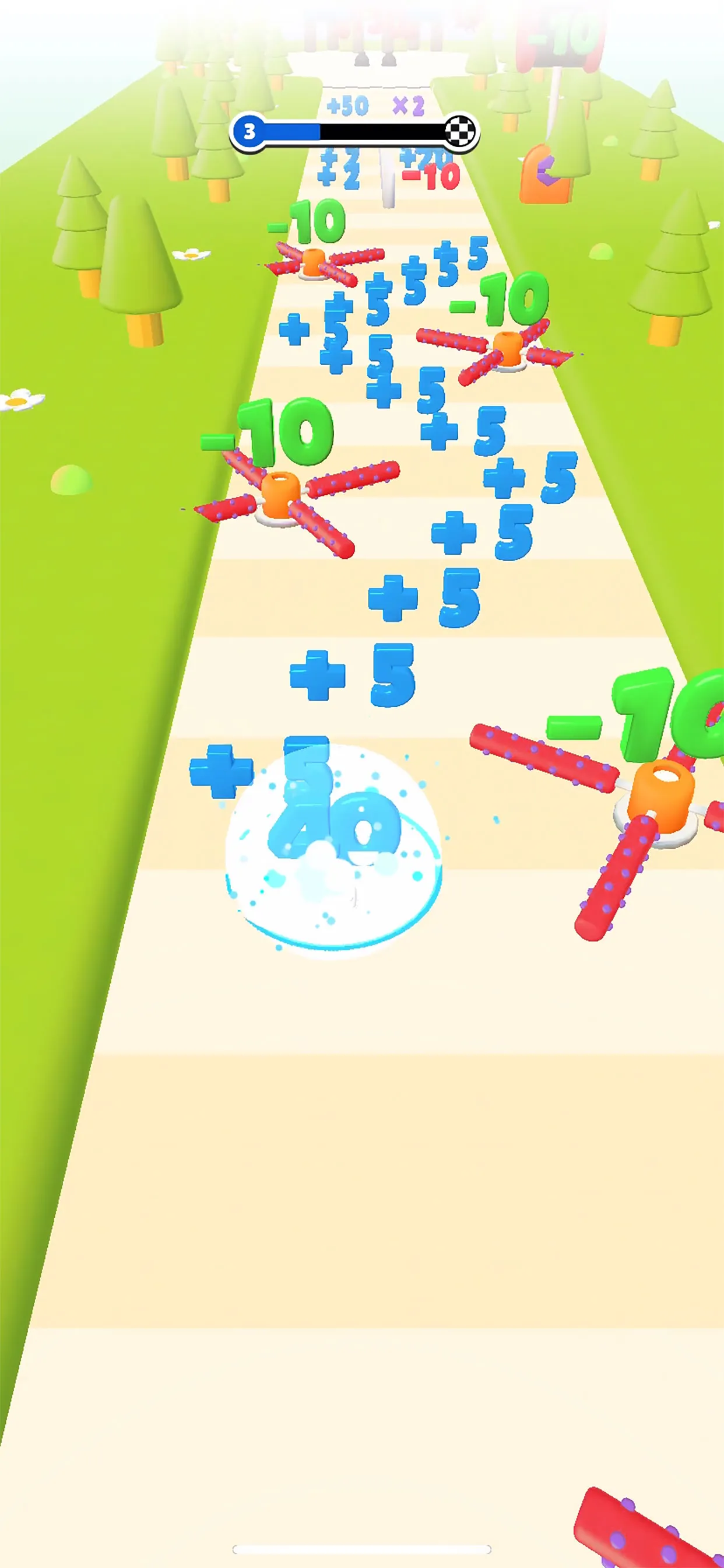 Number Run 3D | Indus Appstore | Screenshot