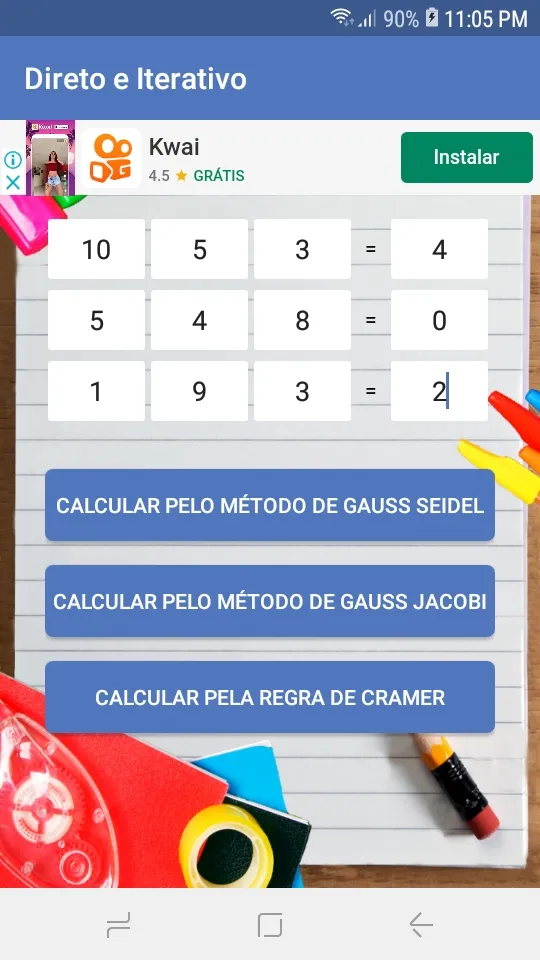 Calc Direct Iterative Method | Indus Appstore | Screenshot