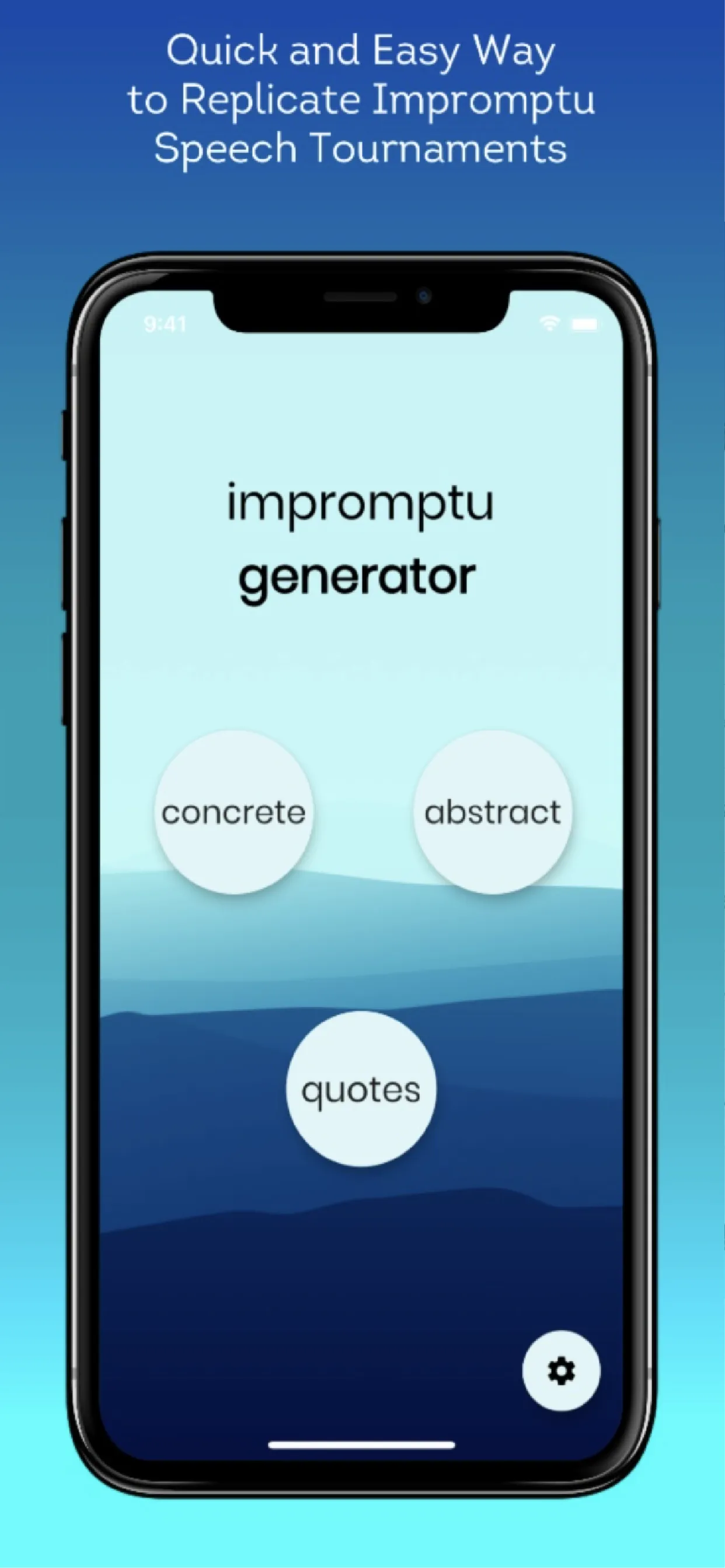 Impromptu Generator | Indus Appstore | Screenshot