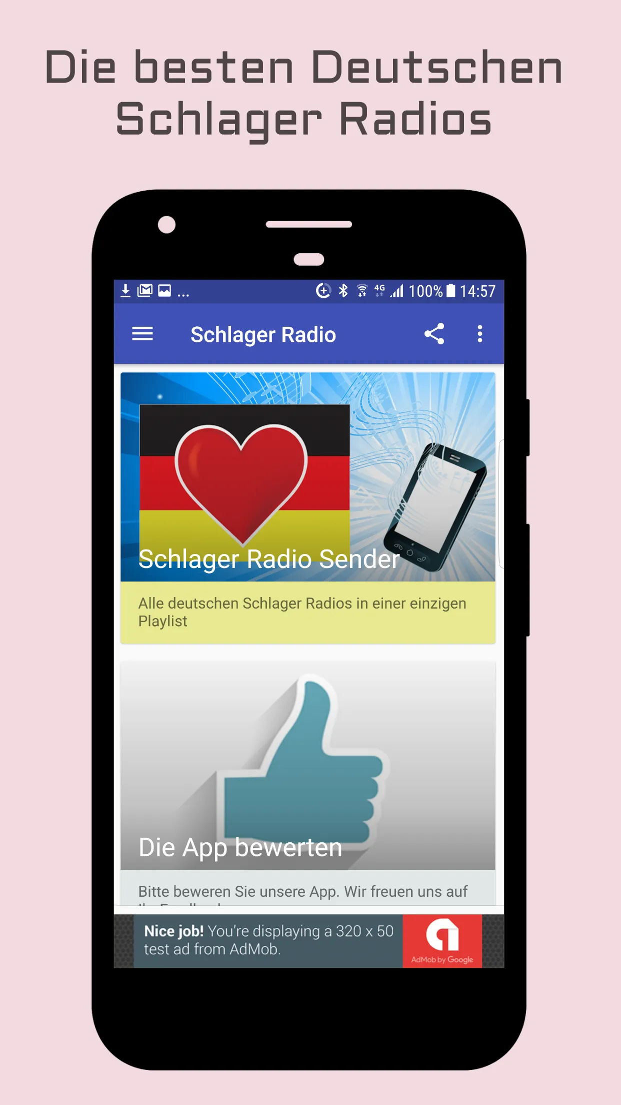 Schlager Radio Deutschland | Indus Appstore | Screenshot