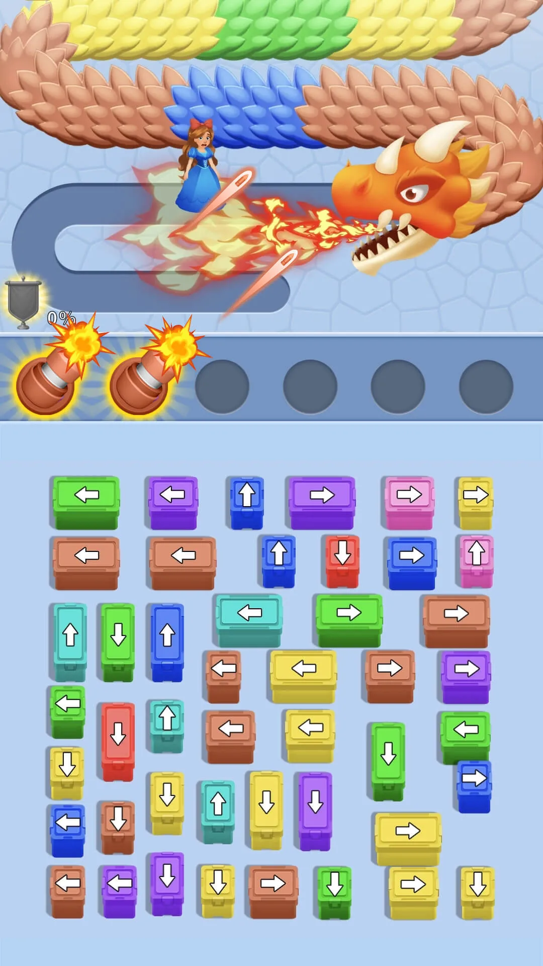 Save the Girl: Dragon Puzzle | Indus Appstore | Screenshot