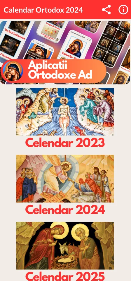 Calendar Creştin Ortodox 2024 | Indus Appstore | Screenshot