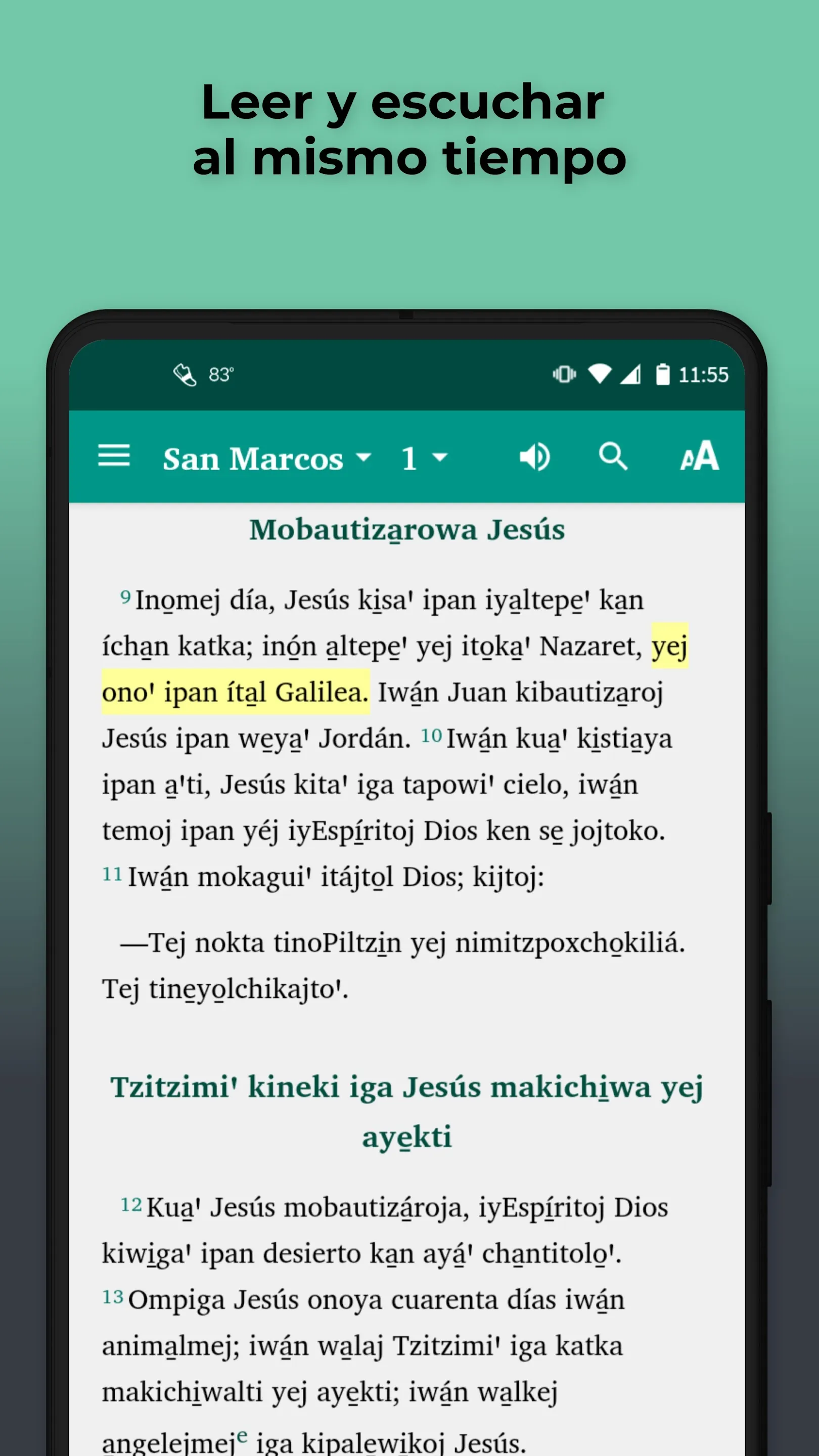 Nahuatl Mecayapan Bible | Indus Appstore | Screenshot