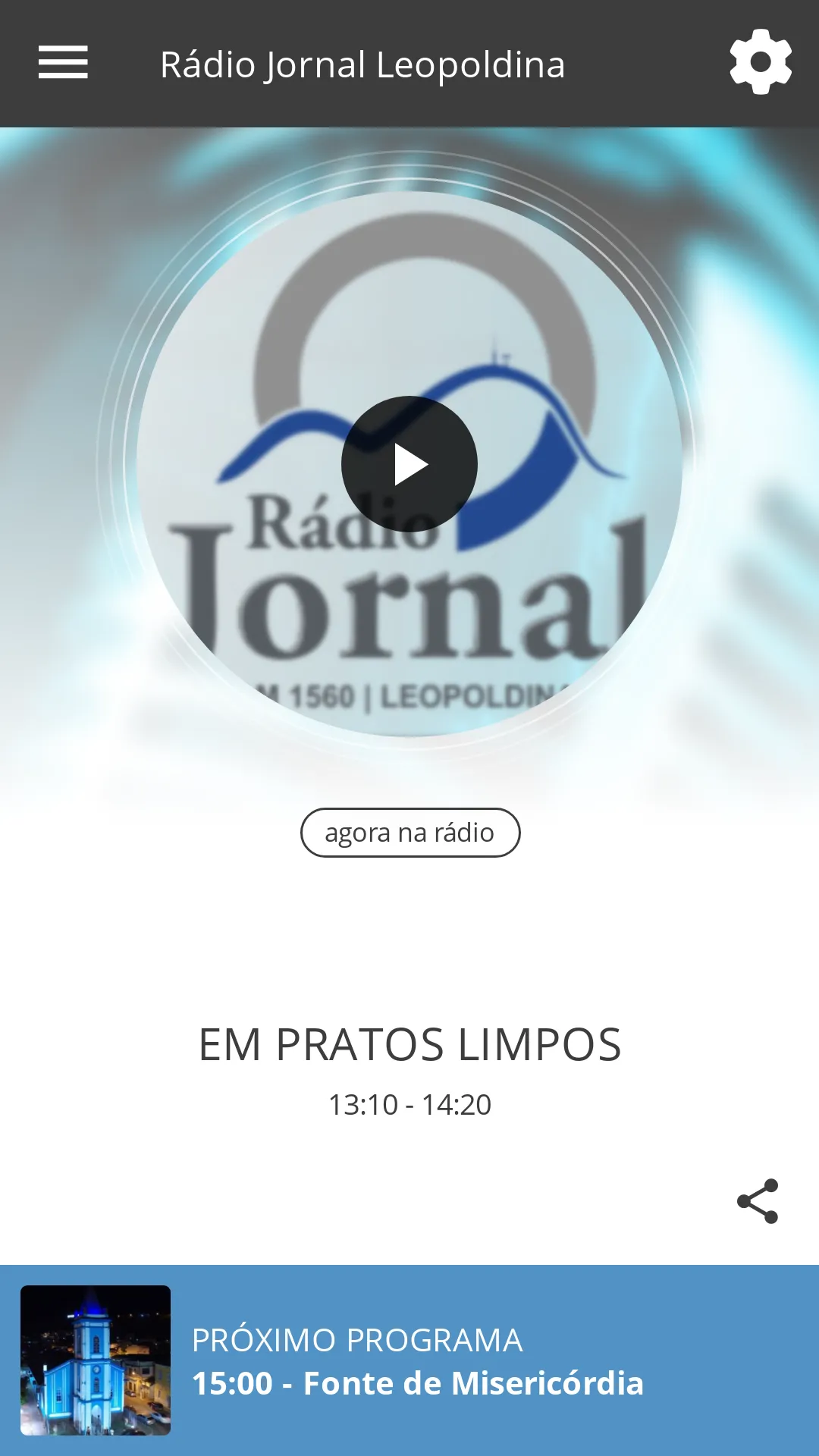 Rádio Jornal Leopoldina | Indus Appstore | Screenshot