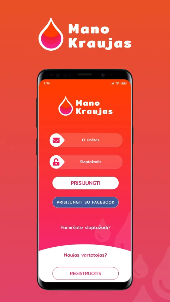 Mano Kraujas | Indus Appstore | Screenshot