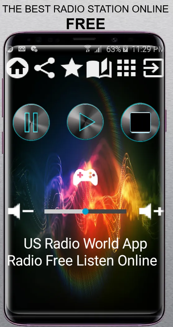 US Radio World App Radio Liste | Indus Appstore | Screenshot