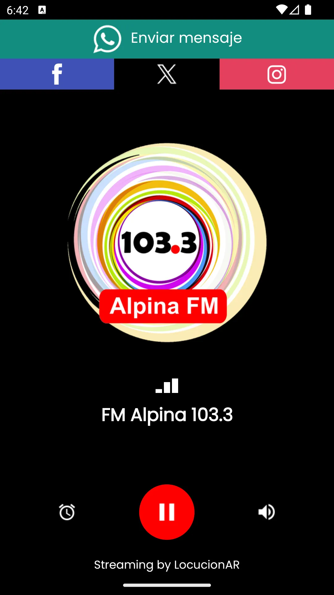 FM Alpina 103.3 | Indus Appstore | Screenshot