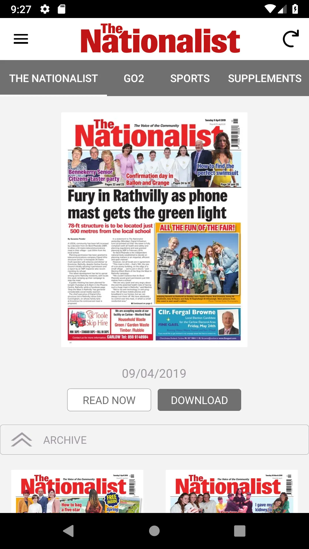 The Nationalist | Indus Appstore | Screenshot