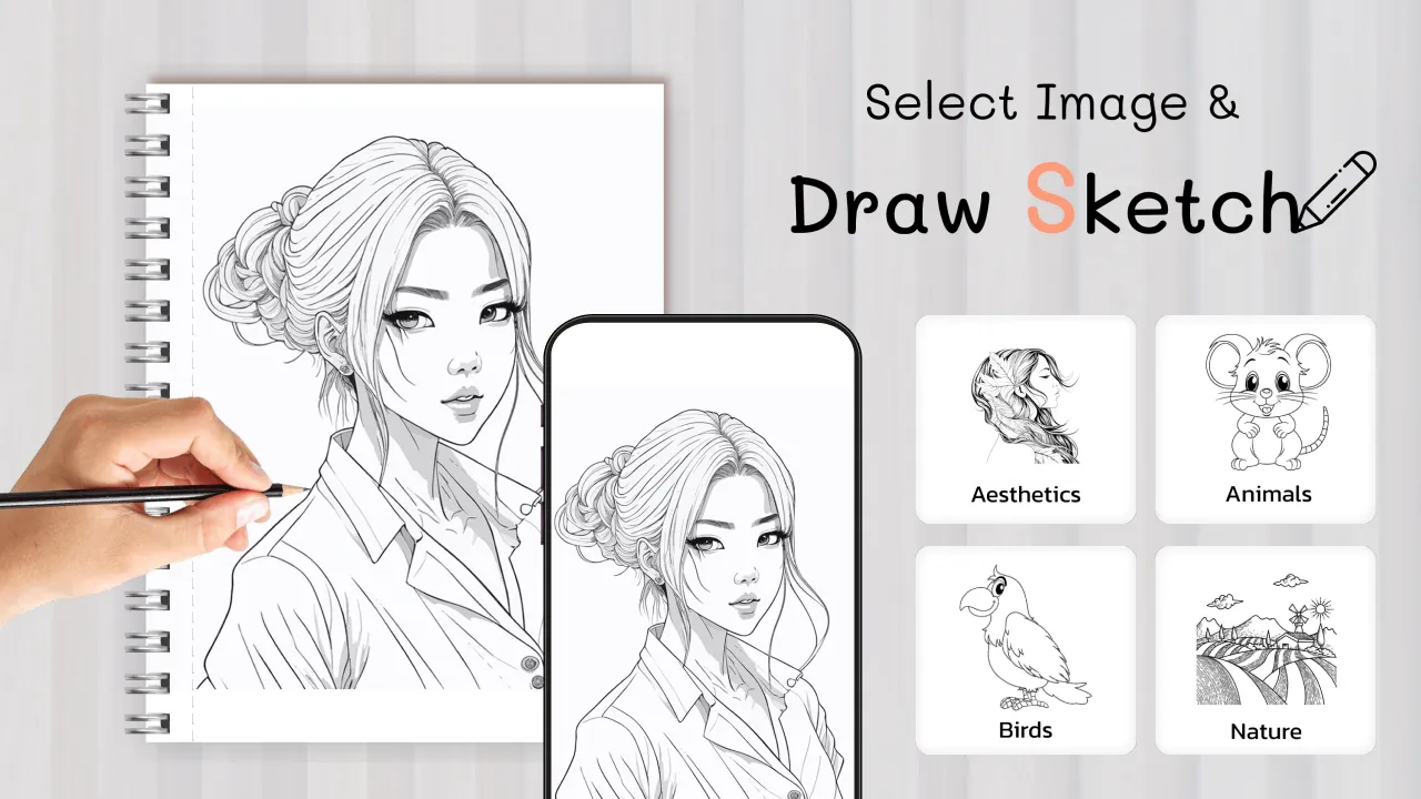 AR Draw Sketch & Paint | Indus Appstore | Screenshot