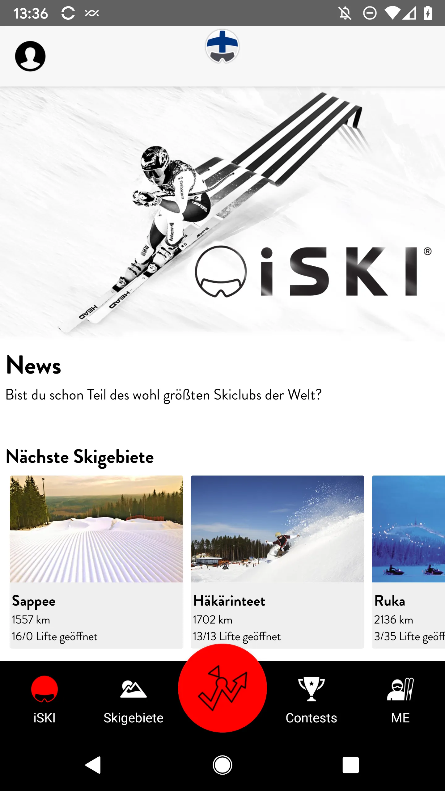 iSKI Suomi - Ski & Snow | Indus Appstore | Screenshot