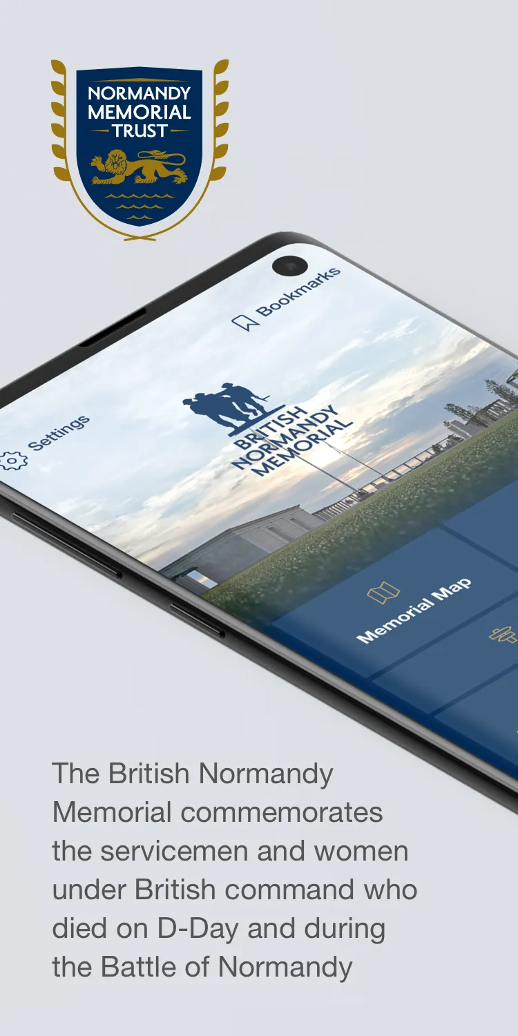 THE BRITISH NORMANDY MEMORIAL | Indus Appstore | Screenshot