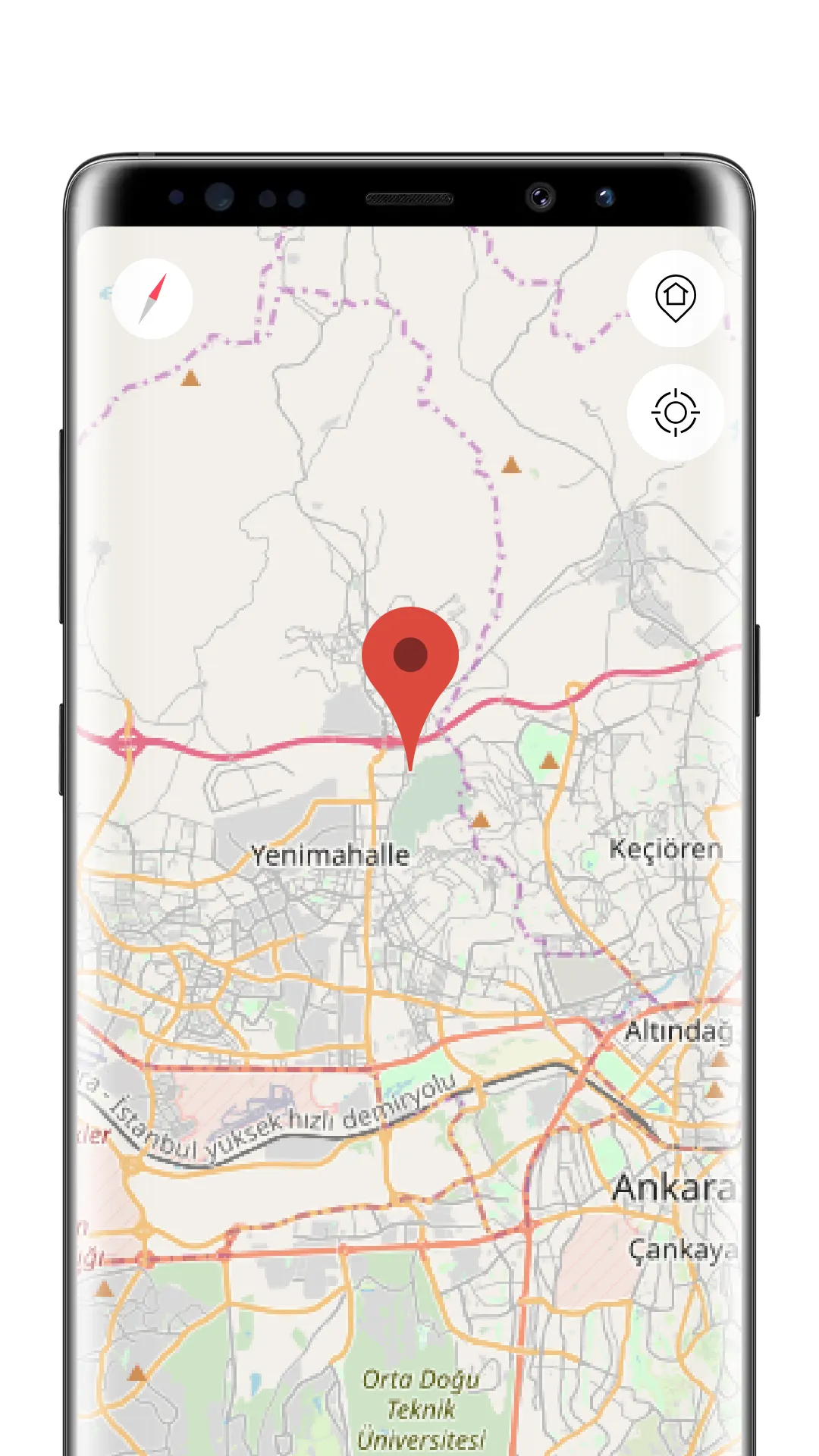 Ankara Offline Map | Indus Appstore | Screenshot