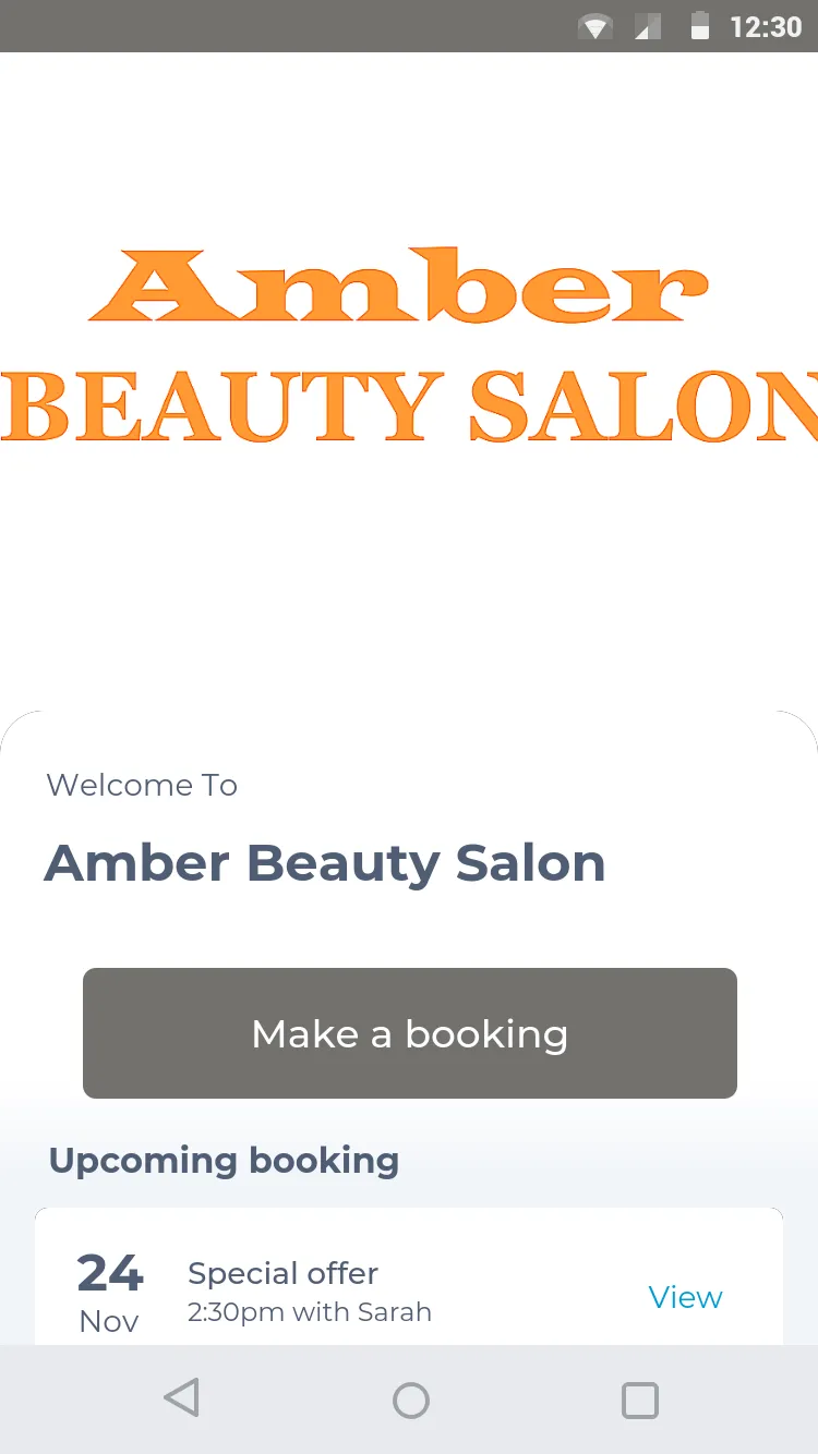 Amber Beauty Salon | Indus Appstore | Screenshot