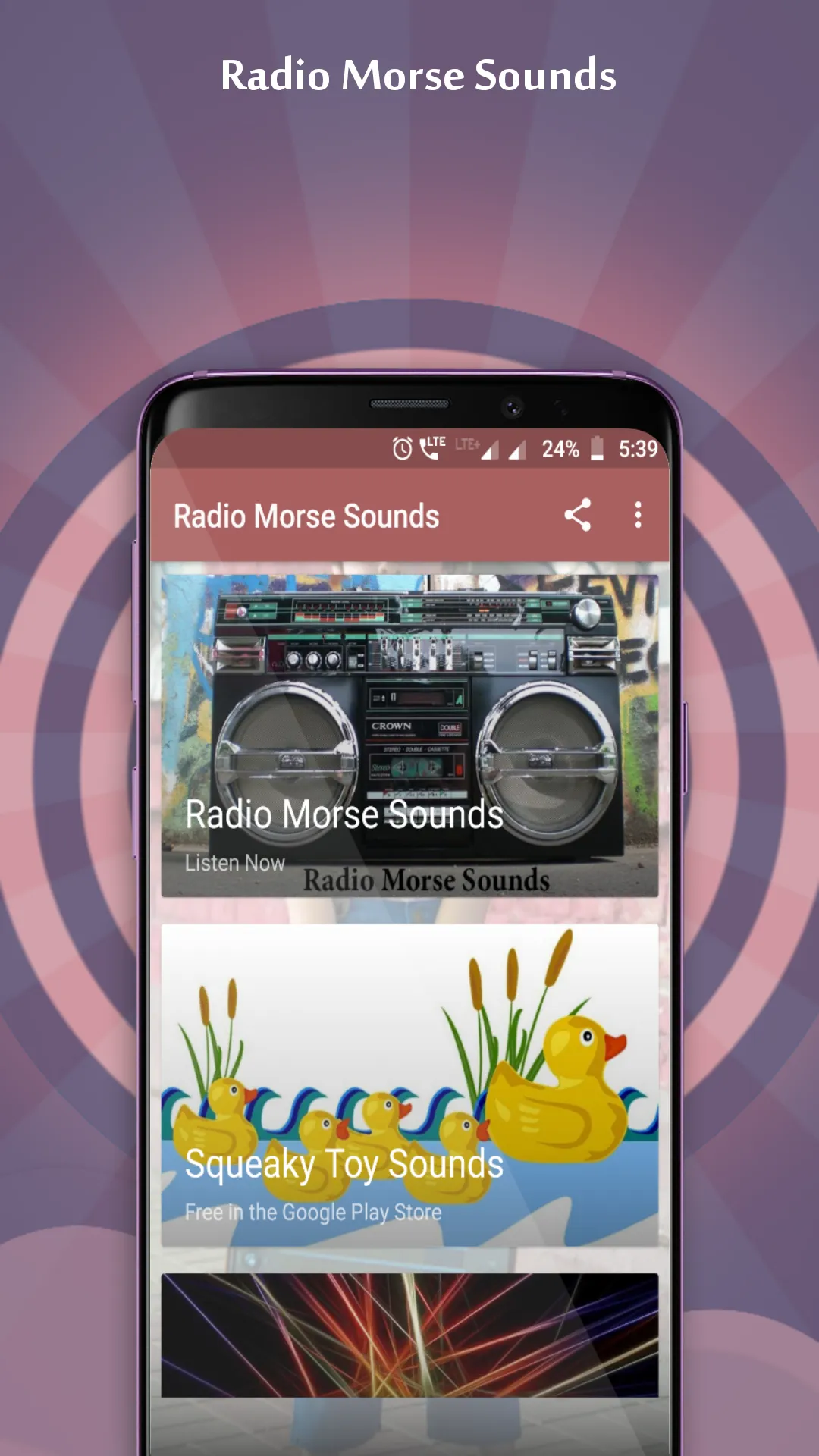 Radio Morse Sounds | Indus Appstore | Screenshot