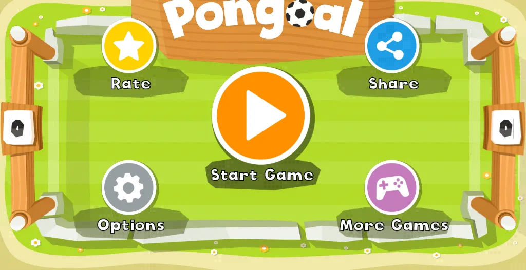 Just Pong, Pongoal | Indus Appstore | Screenshot