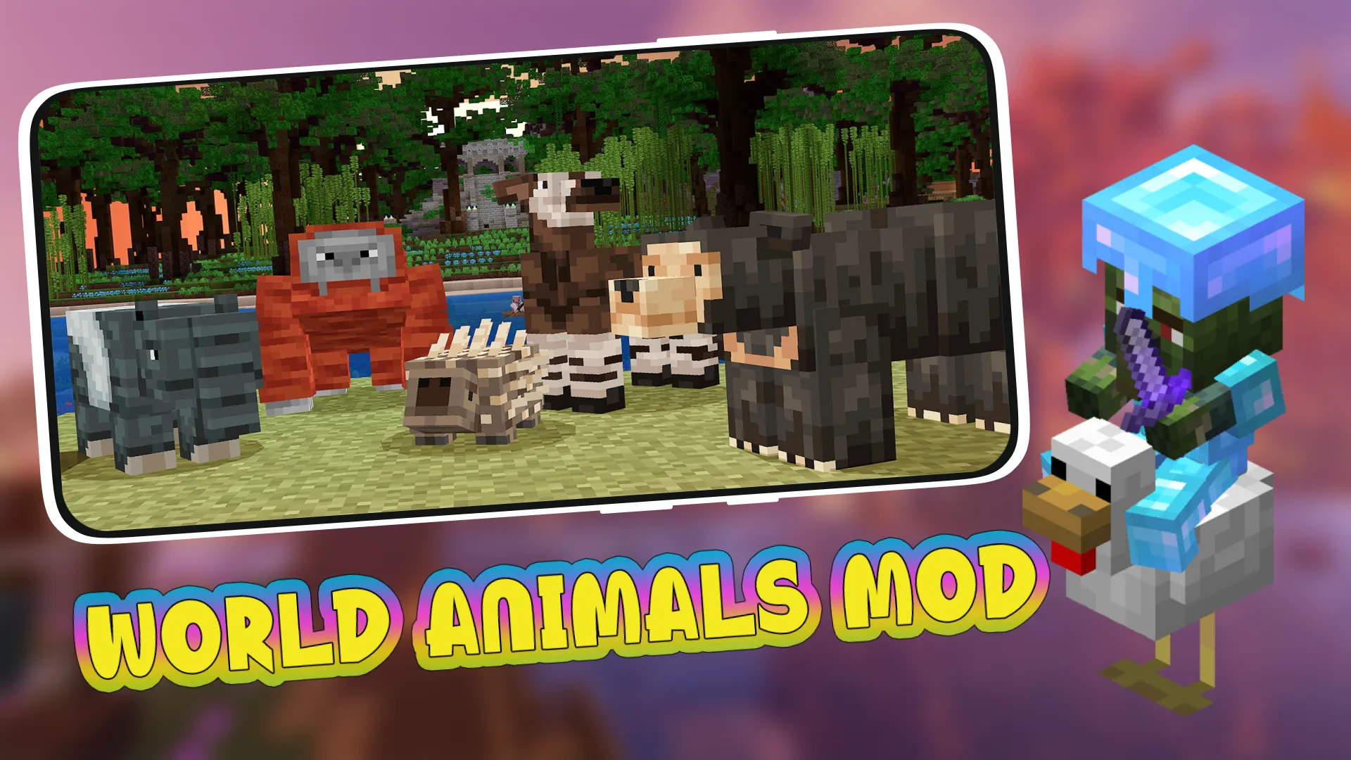 World Animals Mod For MCPE | Indus Appstore | Screenshot