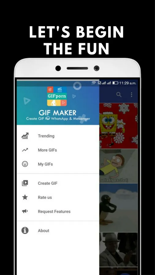 GIF Maker - For Social Media | Indus Appstore | Screenshot