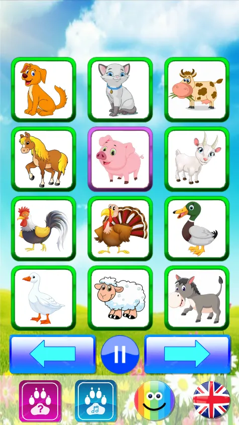 Animal sounds - Kids learn | Indus Appstore | Screenshot