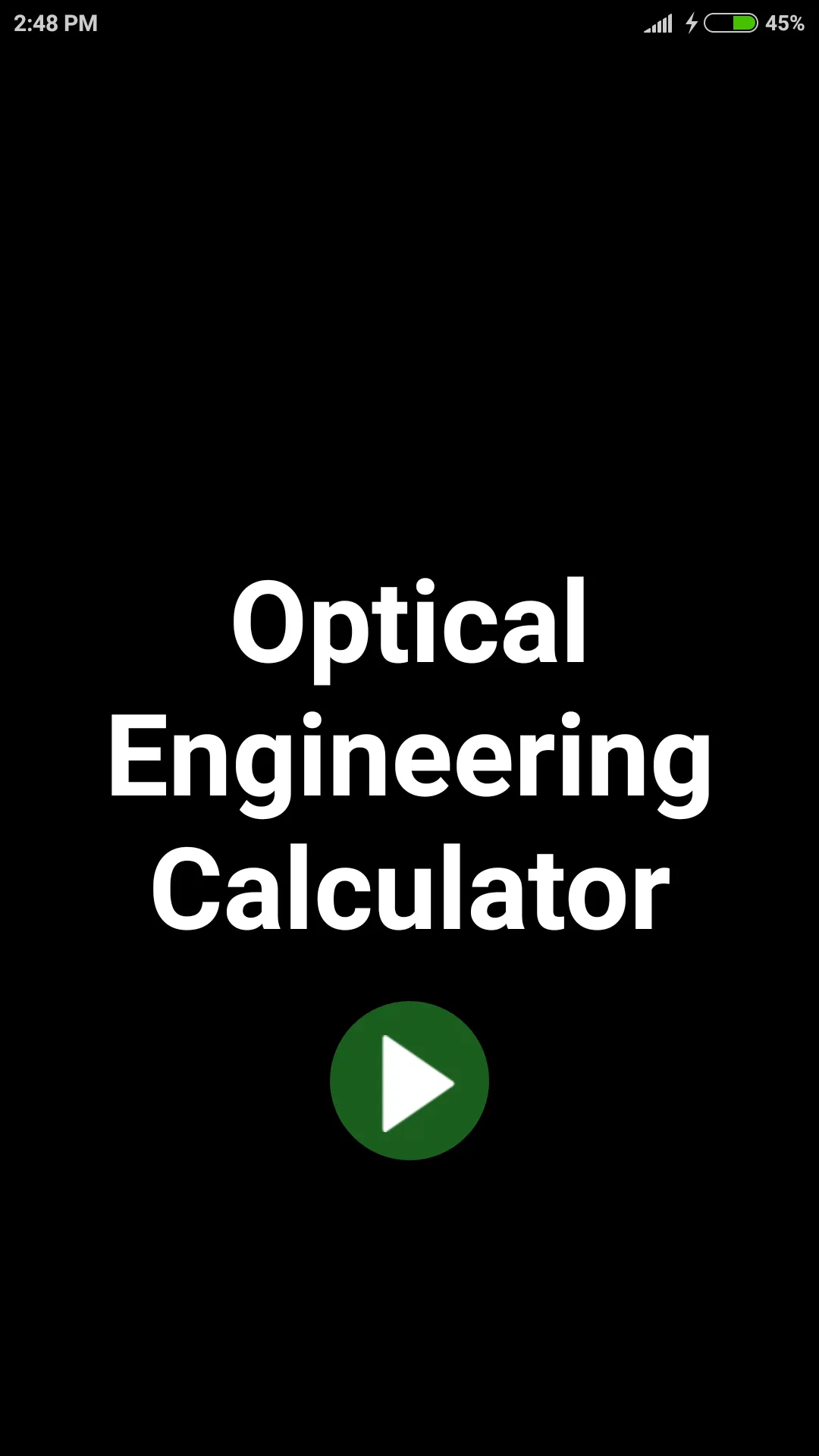 Optical Engineering Calculator | Indus Appstore | Screenshot