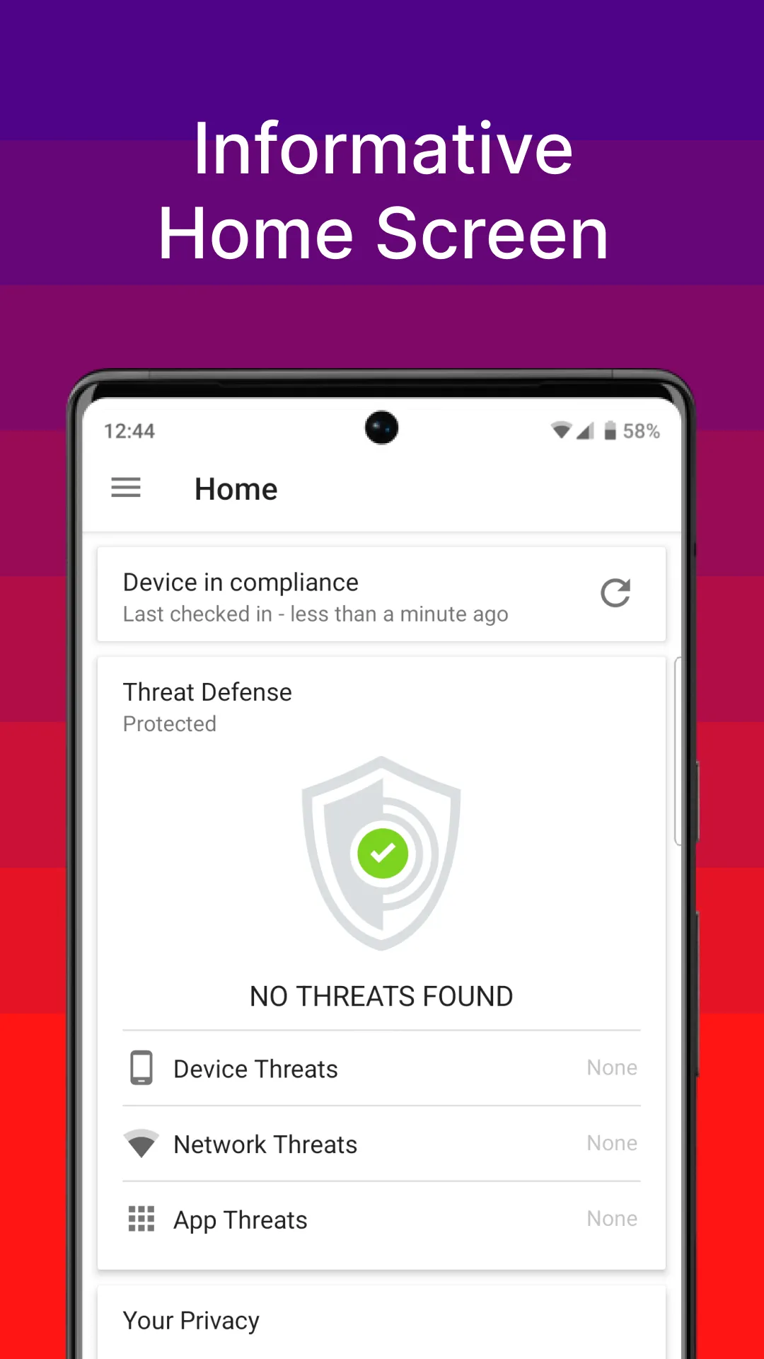 Ivanti Go QA | Indus Appstore | Screenshot