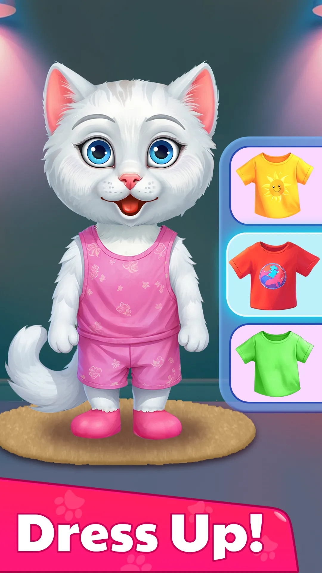 Kitty Nail Salon Daycare Cute | Indus Appstore | Screenshot