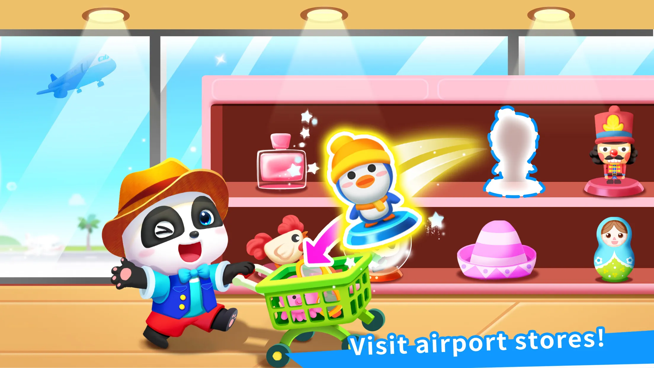 Baby Panda's Airport | Indus Appstore | Screenshot