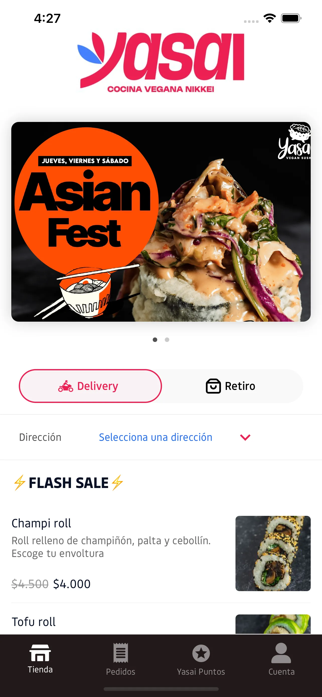 Yasai Vegan Sushi | Indus Appstore | Screenshot