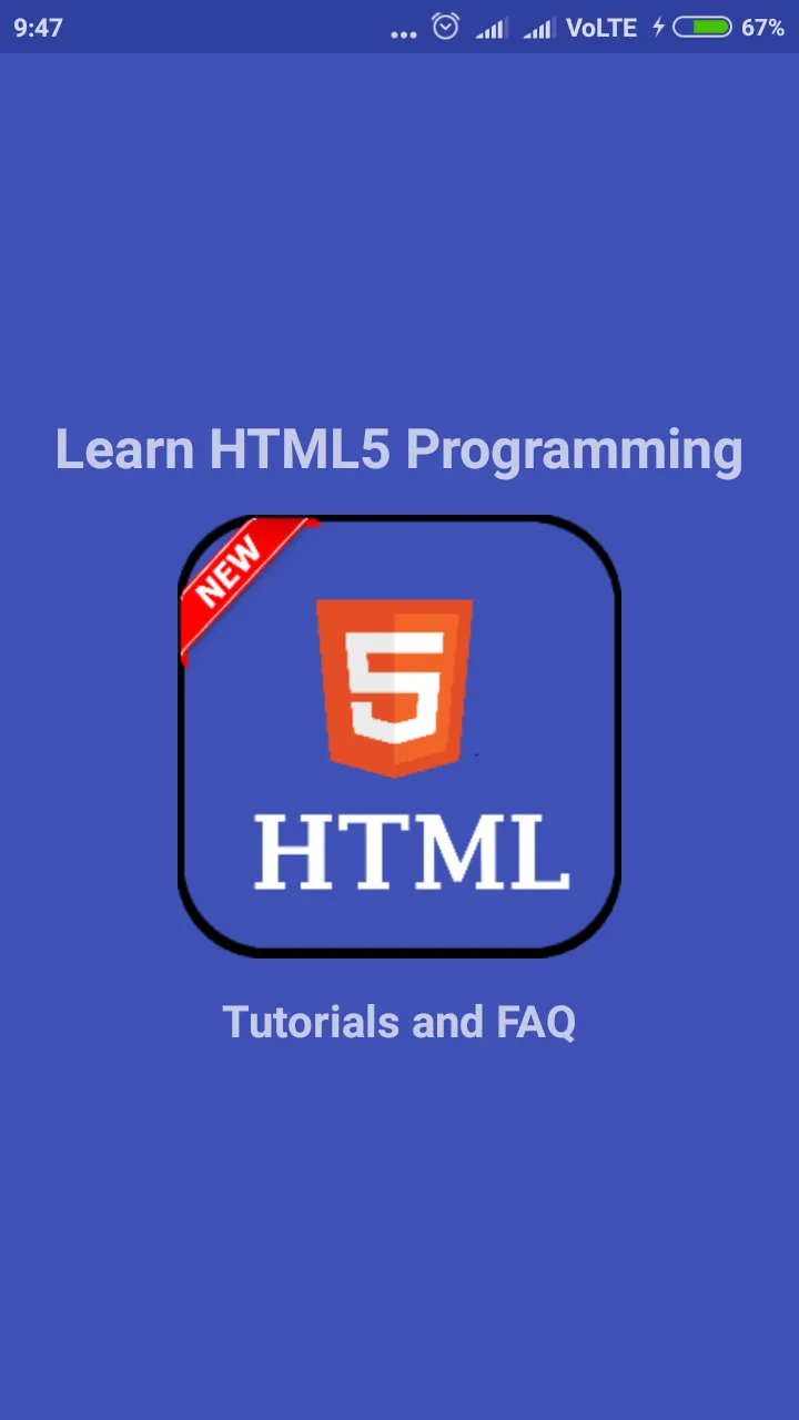 Learn HTML5 Programming | Indus Appstore | Screenshot