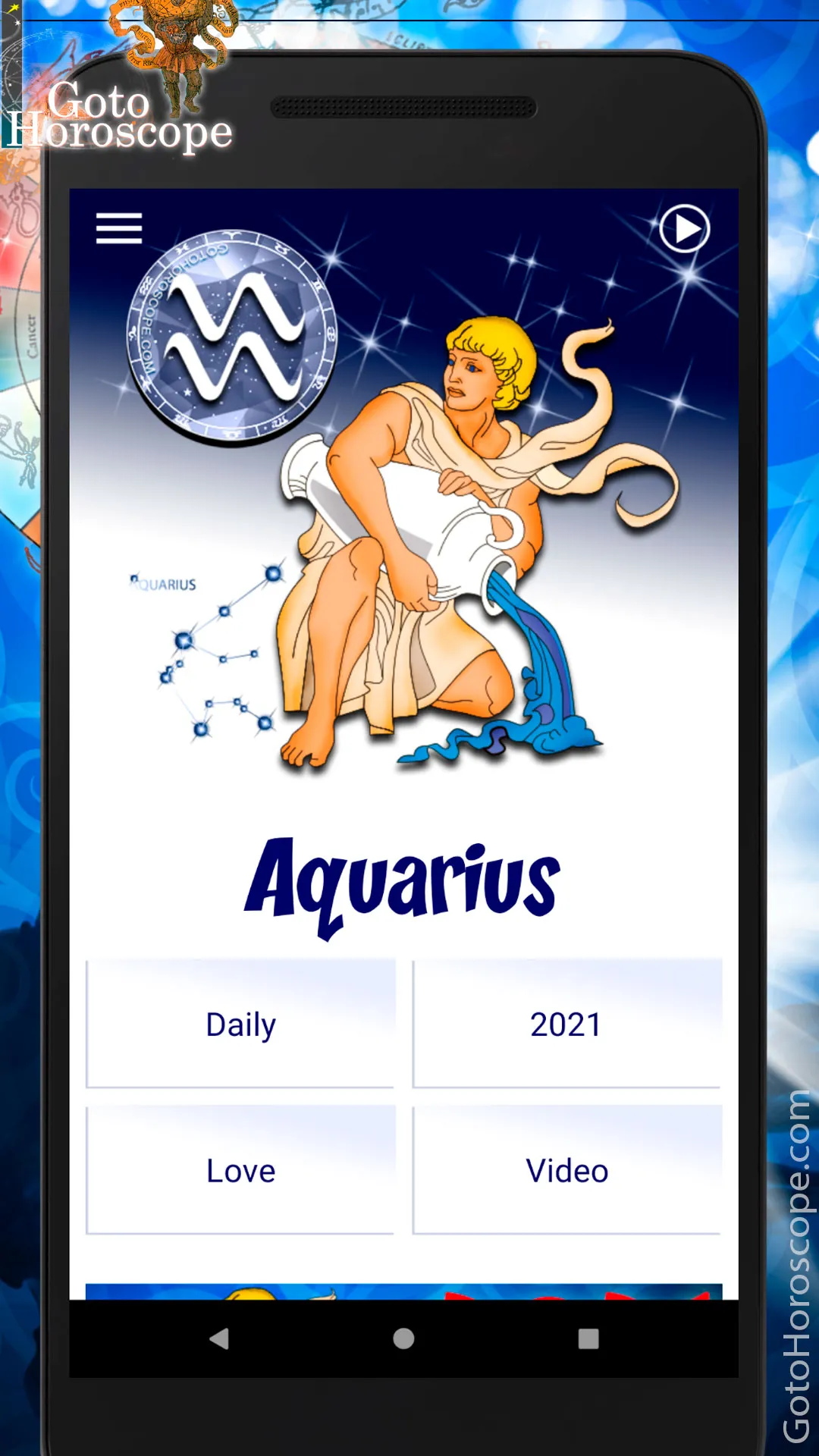 Aquarius Daily Horoscope 2024 | Indus Appstore | Screenshot