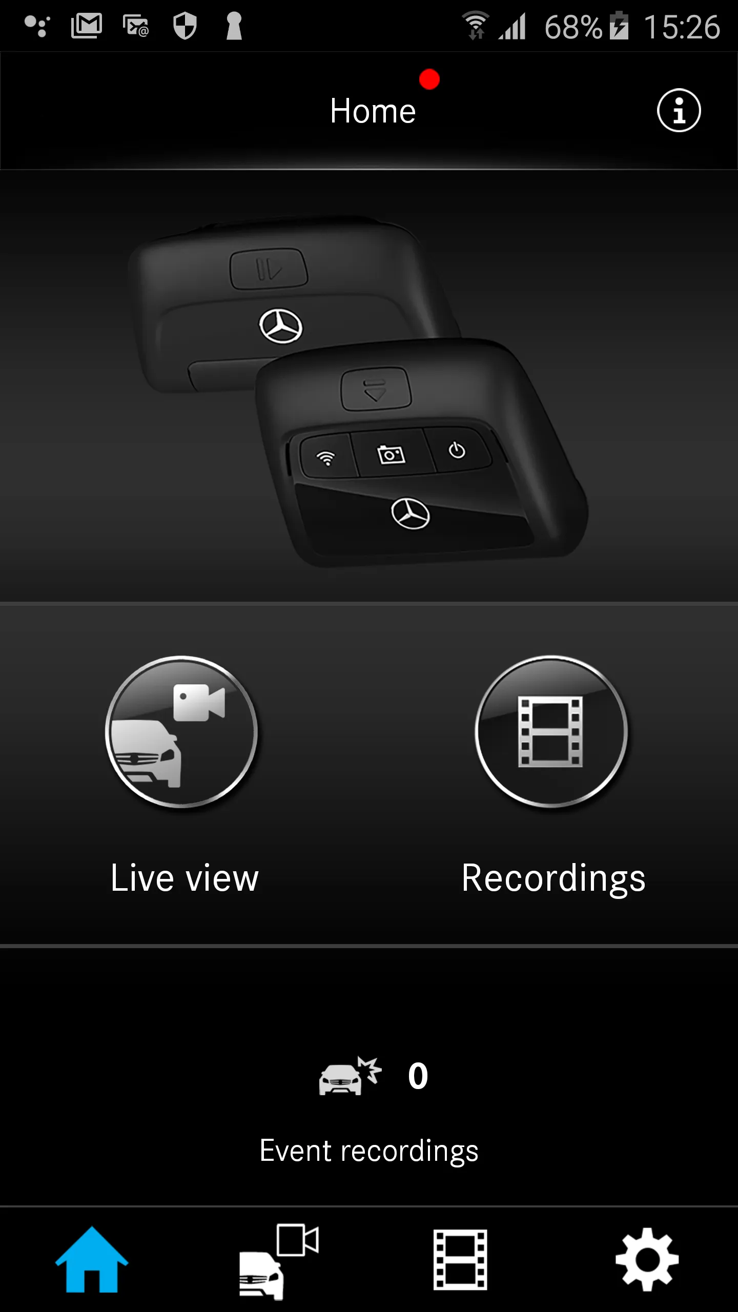 Mercedes-Benz Dashcam | Indus Appstore | Screenshot