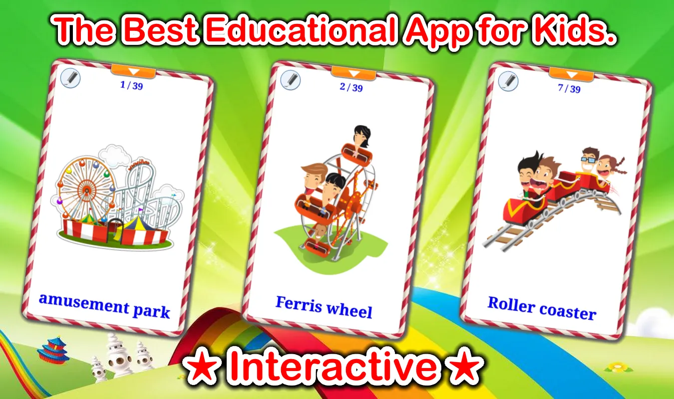 Amusement Park Cards | Indus Appstore | Screenshot