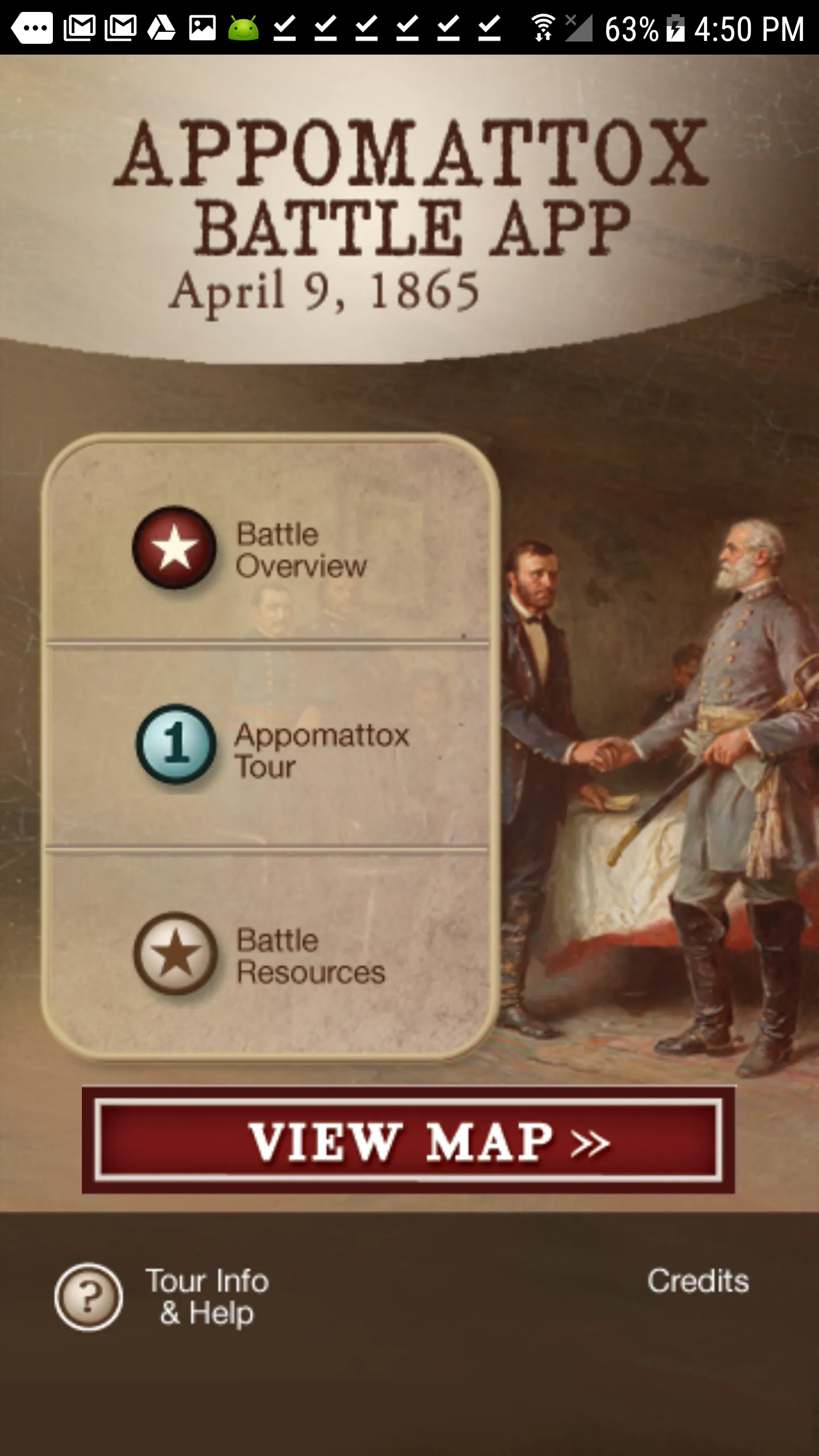 Appomattox Battle App | Indus Appstore | Screenshot