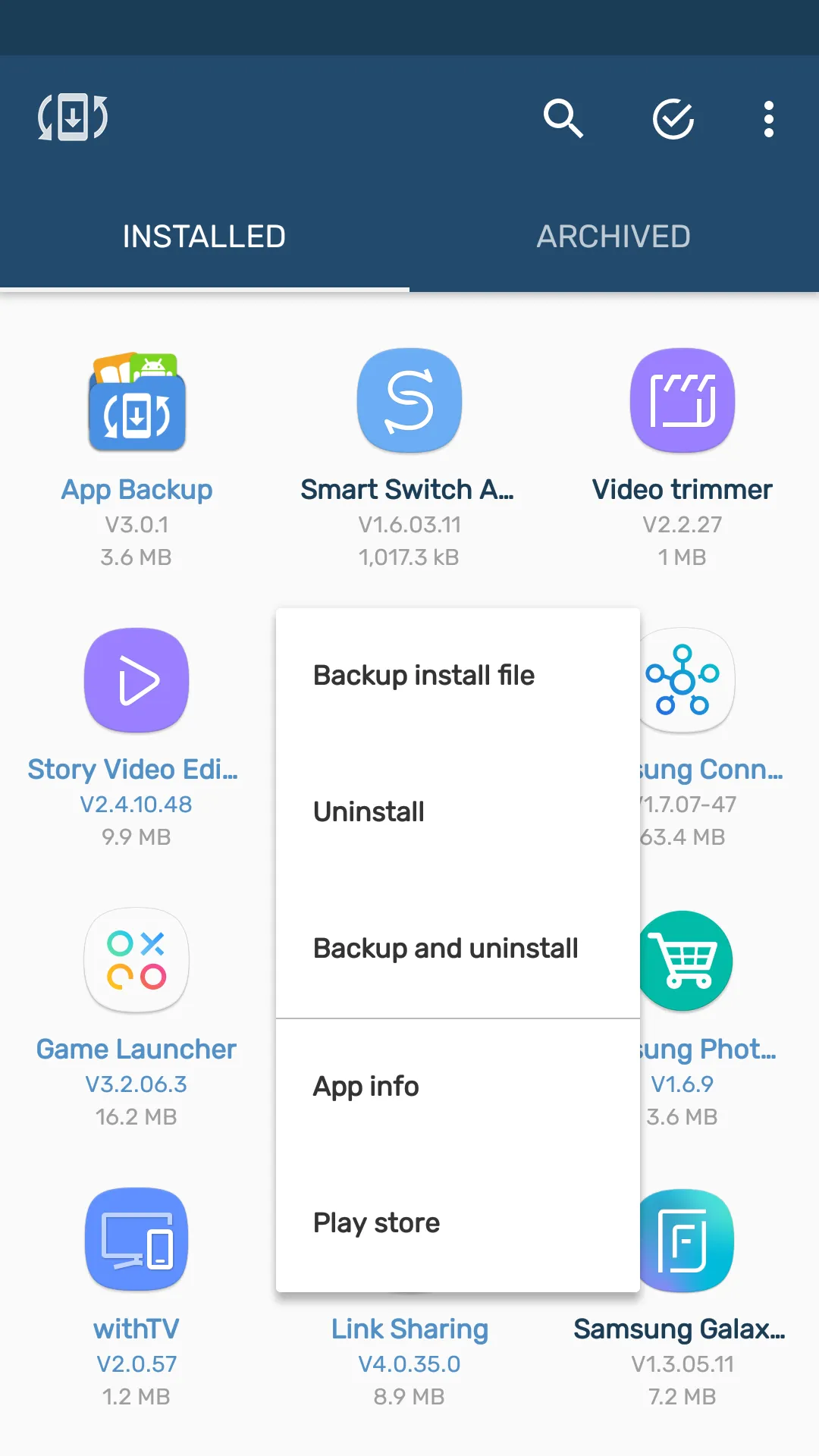 App Backup - Easy and Fast! Su | Indus Appstore | Screenshot