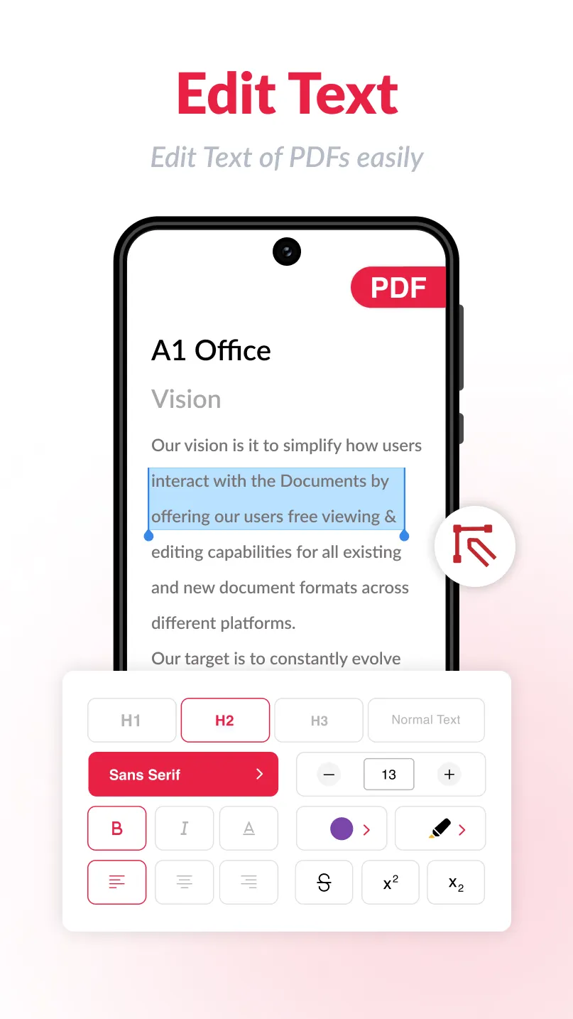 PDF Editor: PDF Text Editor | Indus Appstore | Screenshot