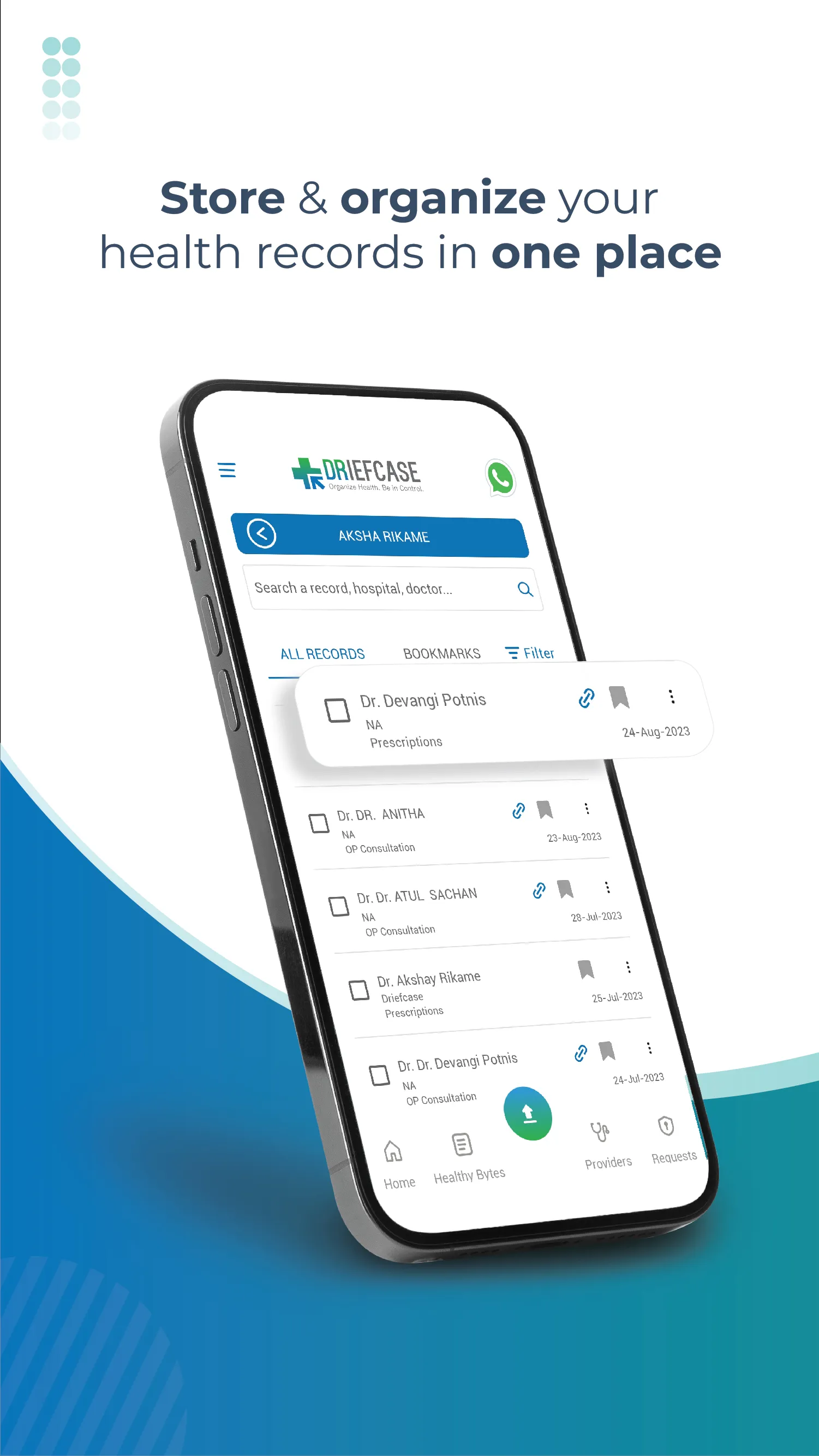 Driefcase ABHA, Health Records | Indus Appstore | Screenshot
