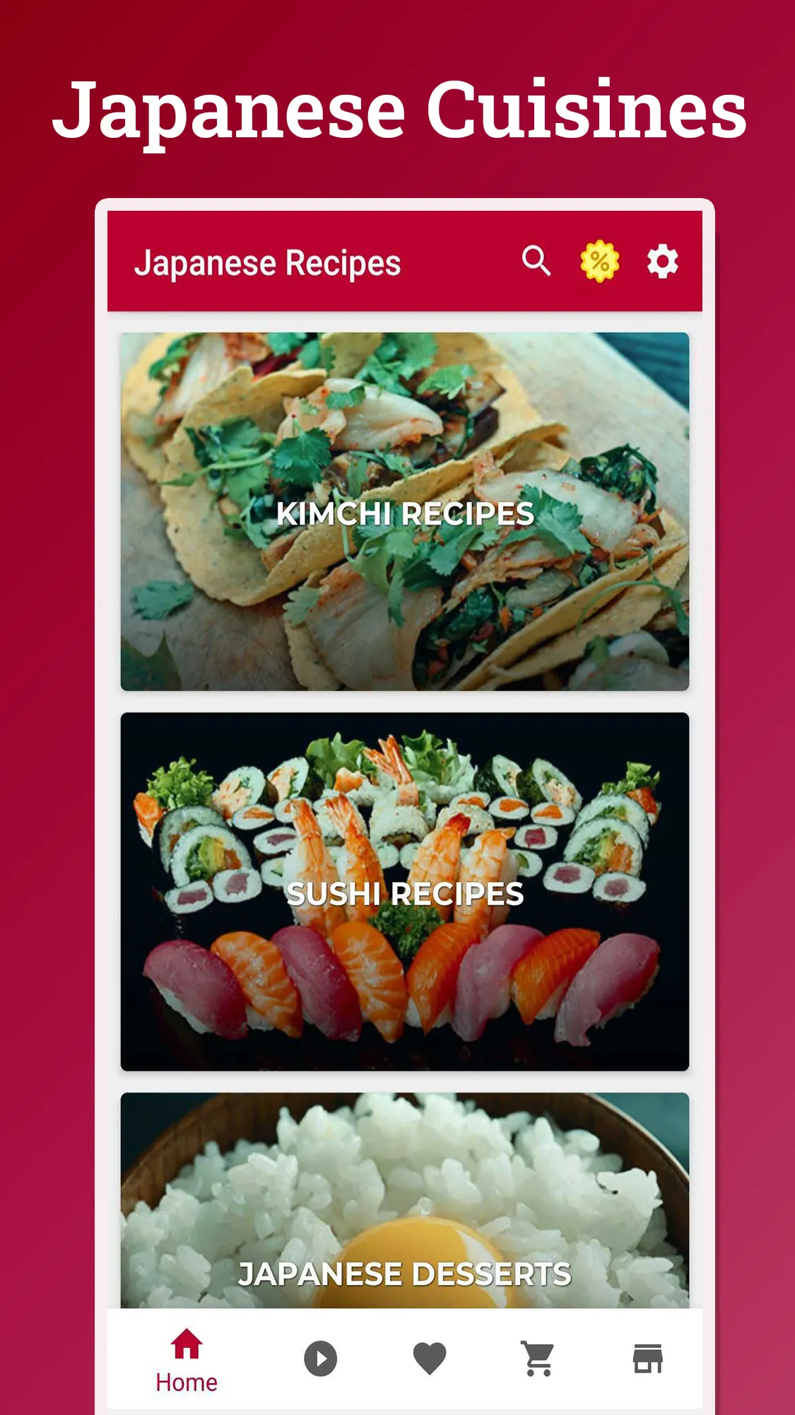 Japanese Recipes | Indus Appstore | Screenshot