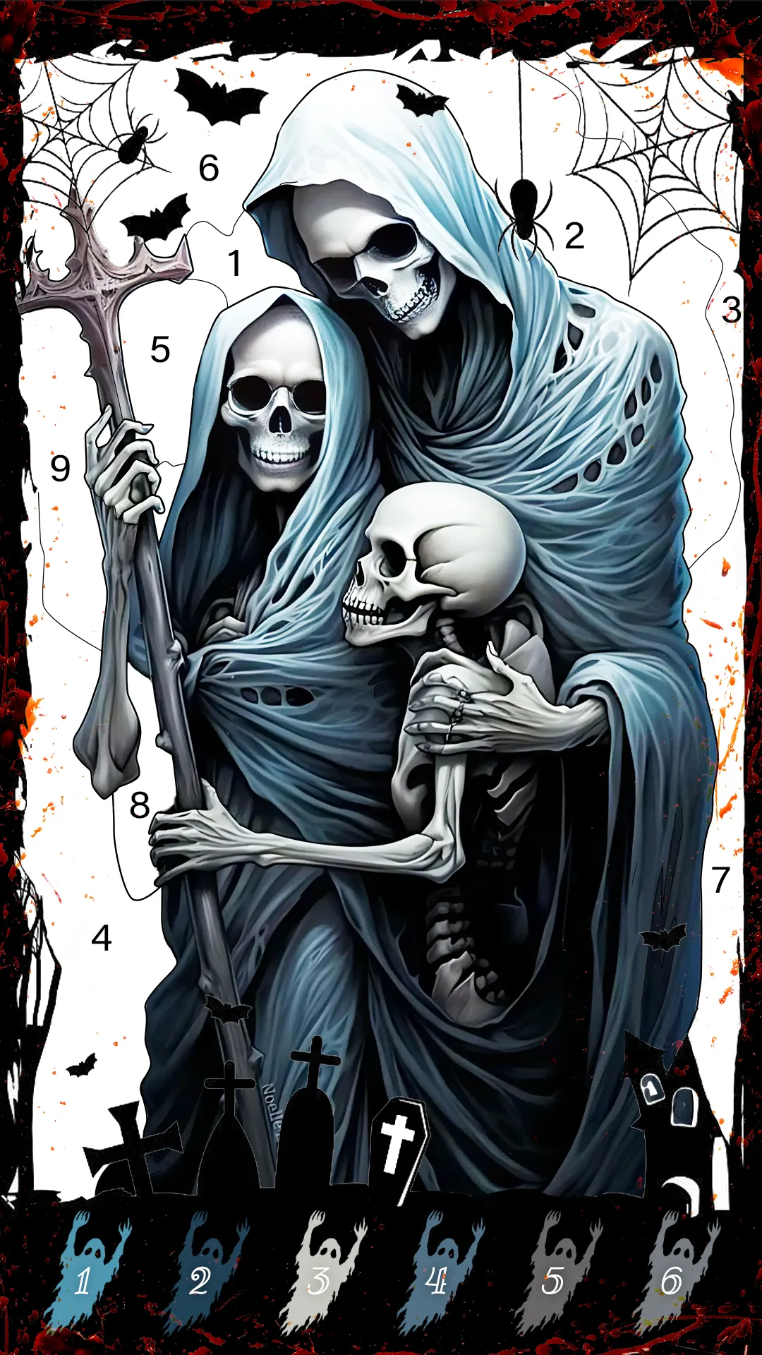 Death Park Coloring Games | Indus Appstore | Screenshot