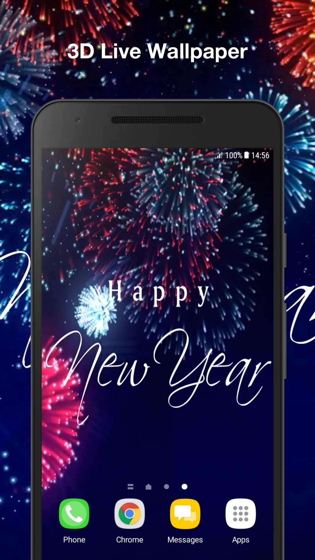 Firework 3d Live Wallpaper | Indus Appstore | Screenshot