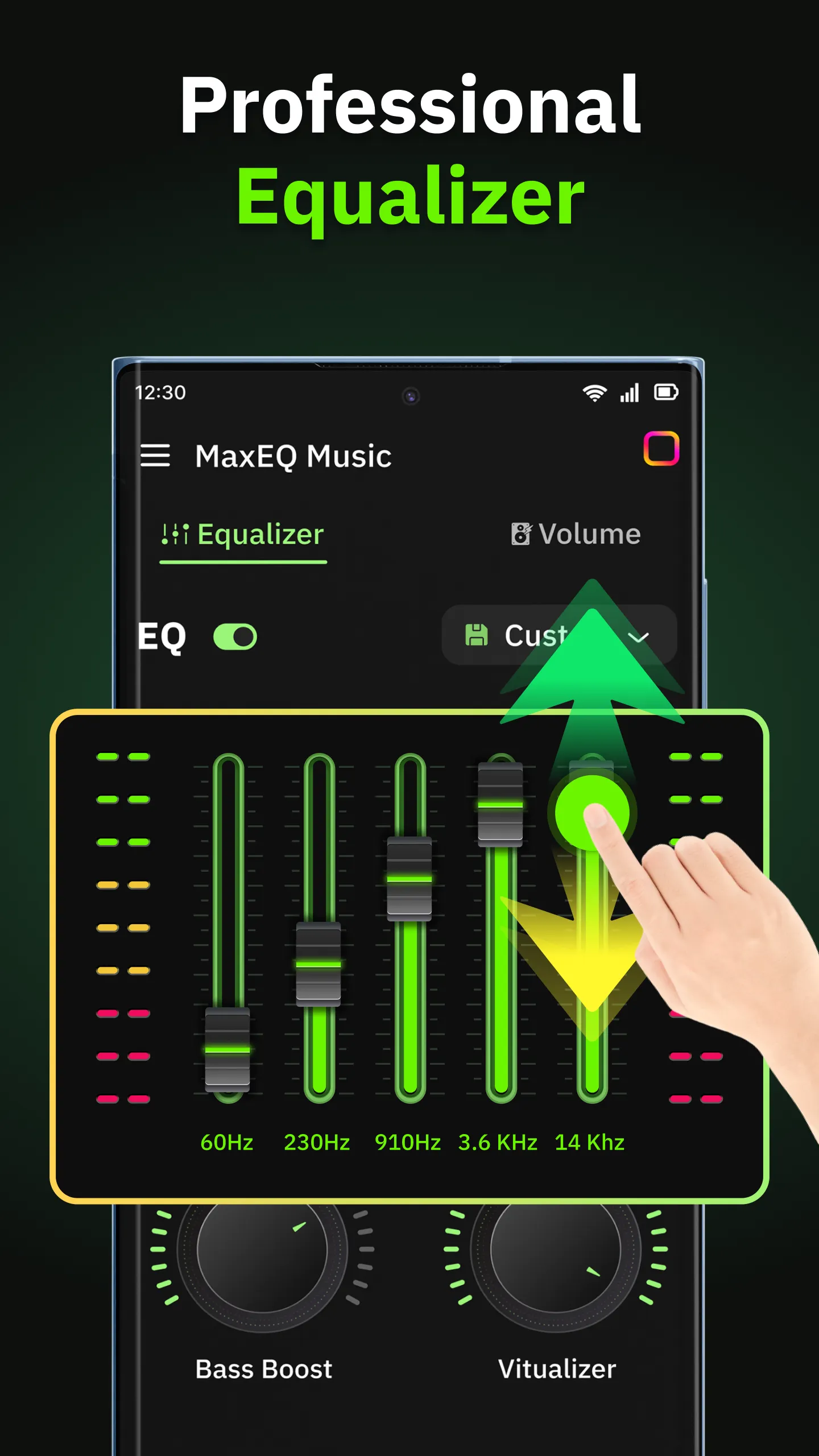 Music Equalizer & Bass Booster | Indus Appstore | Screenshot