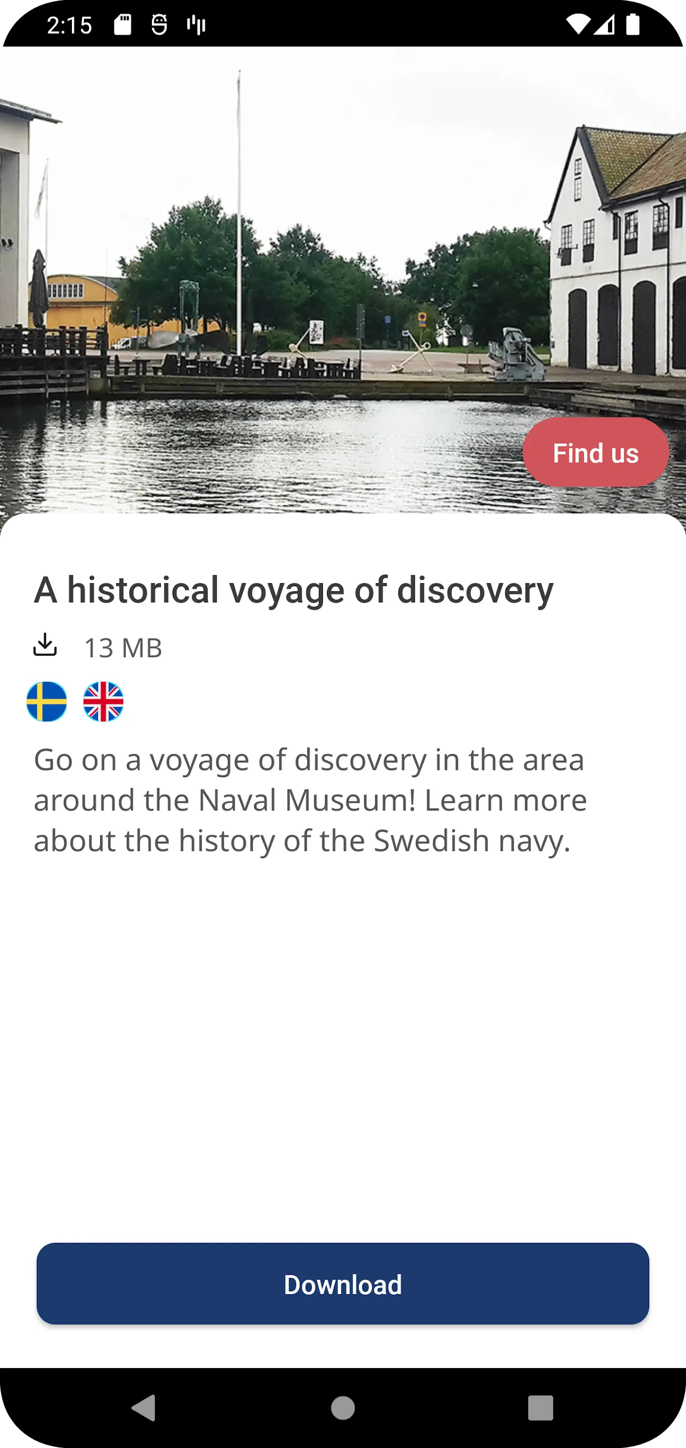 Marinmuseum | Indus Appstore | Screenshot