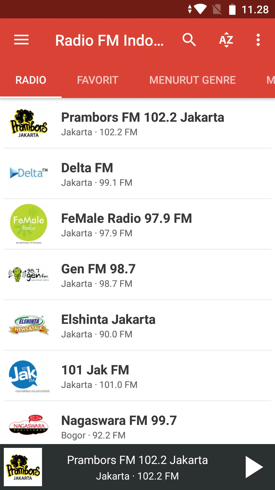 Radio FM Indonesia | Indus Appstore | Screenshot