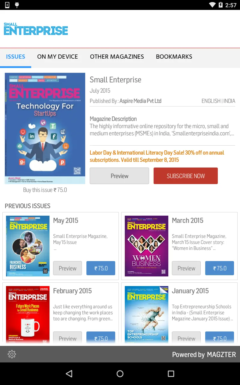 Small Enterprise | Indus Appstore | Screenshot