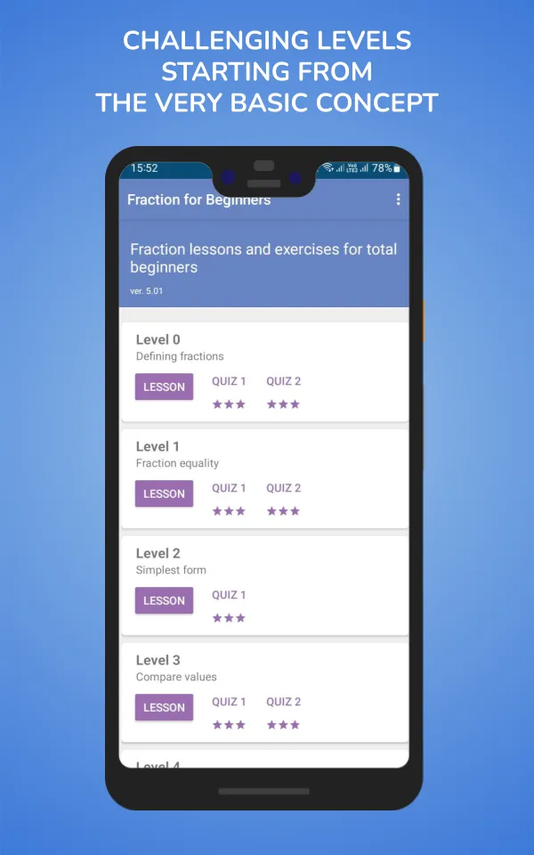Fraction for beginners | Indus Appstore | Screenshot
