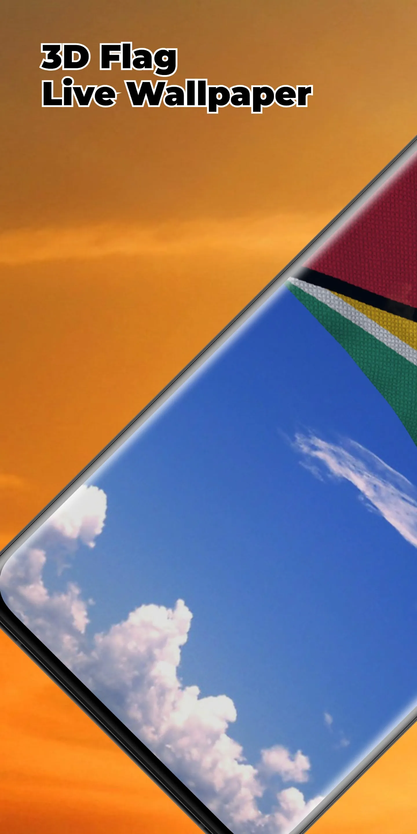 Guyana Flag Live Wallpaper | Indus Appstore | Screenshot