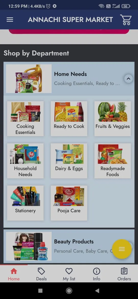Annachi Supermarket | Indus Appstore | Screenshot