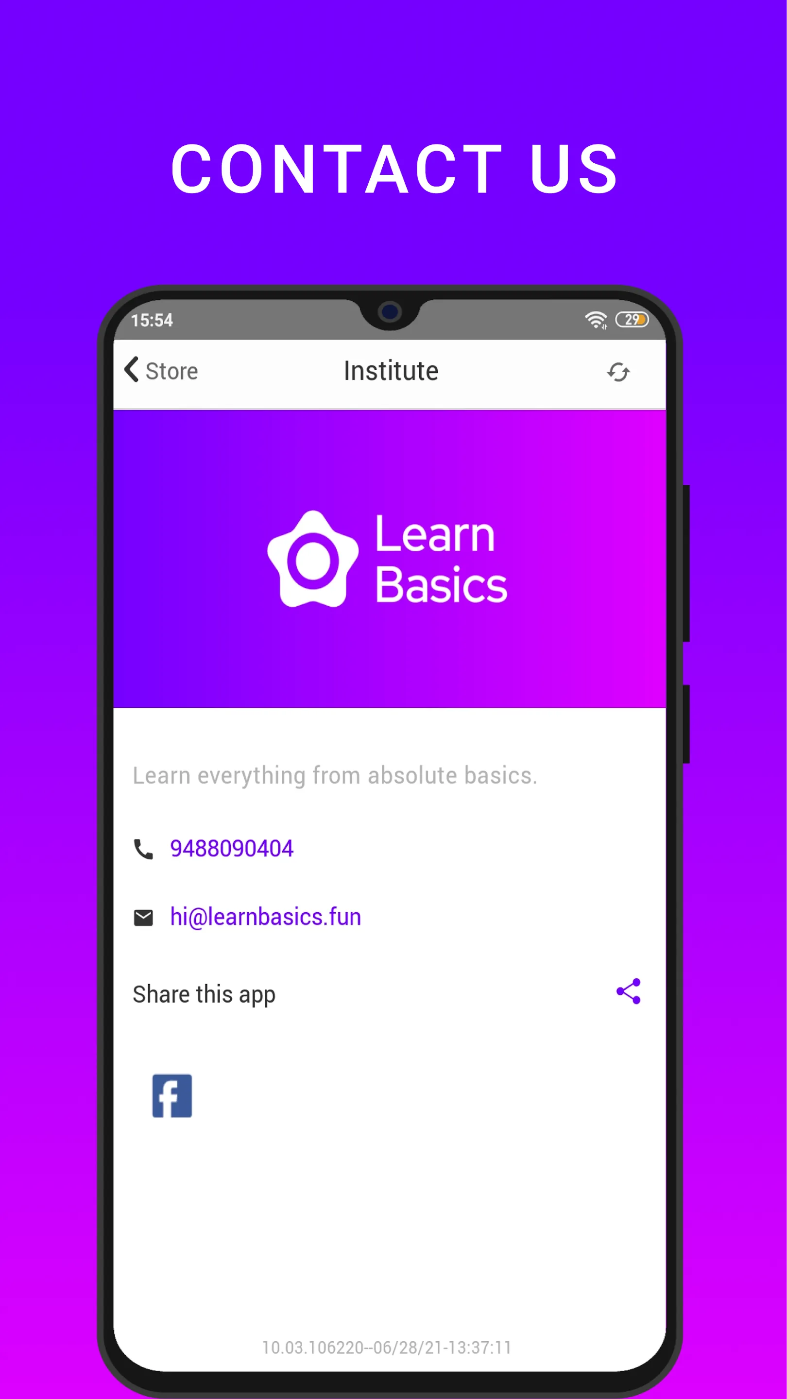 Learn Basics | Indus Appstore | Screenshot